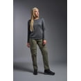 thumbnail image 2 of Expert Brand USA-Made Women's Oxymesh™ Athletic Long Sleeve Shirt, Graphite, Medium, 2 of 6