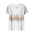 thumbnail image 6 of TaTaai Casual V Neck Short Sleeve T Shirts for Women Loose Fit Solid Color Blouse 2026 Soft Comfort Summer Daily Top Gift, 6 of 6