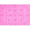 thumbnail image 1 of Ahgly Company Indoor Rectangle Oriental Pink Traditional Area Rugs, 2' x 5', 1 of 4