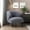 Dark Gray, variant on Luxury Living Essential - Enjoy a Spacious Seat in This Brown Accent Chair
