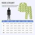 thumbnail image 4 of Balery Avocado And Toast Pattern Pajama Sets for Men Long Sleeve 2 Piece Sleepwear Loungewear Sets Soft PJ's with Pockets Long Sleeve Comfy Pj Sets-XX-Large, 4 of 7