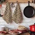 thumbnail image 6 of Leopard Printed Kitchen Towels Set of 2, Modern Animal Fur Patterns Absorbent Dish Towels for Kitchen, Microfiber Hand Towel, Quick Drying Tea Towel for Cleaning Decorative Dishcloths, 6 of 7