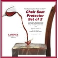 thumbnail image 2 of LAMINET Vinyl Chair Protectors, Clear, 26X253/4-Inch, Fits Chairs up to 21x21-Inch, Set of 2, 2 of 2