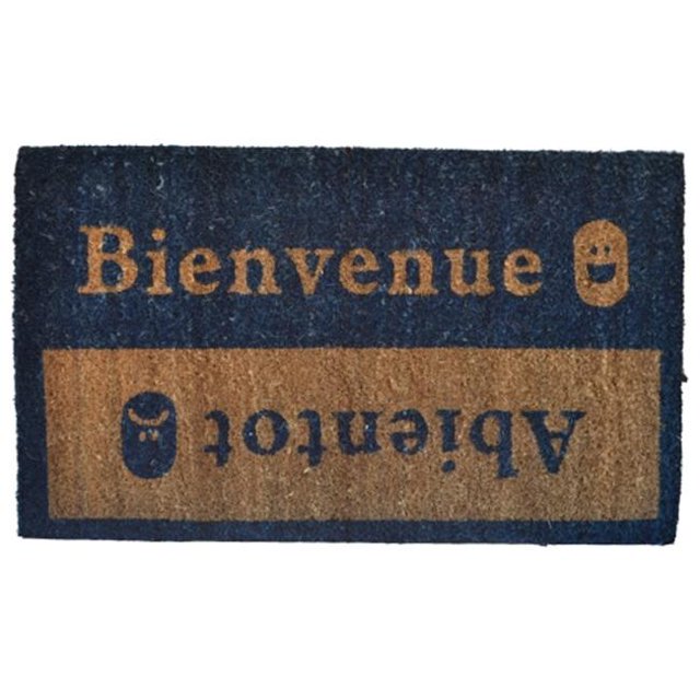 Imports Décor 516PVC Paillasson Beinvenue-Abientot
