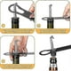 thumbnail image 3 of 2 Pack Flat Metal Bottle Opener & Spout Remover - Quick Key Opener (Black), 3 of 5