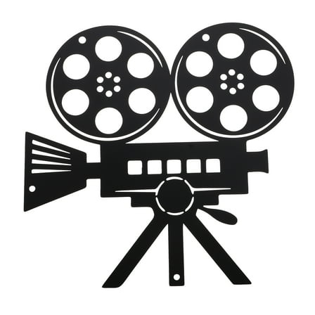Home Theater Wall Sign Movie Room Decor Movie Reel Wall Art Metal Sign Movie Film Wall Decoration For Home Party Decor