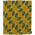 thumbnail image 4 of Geometric Throw Blanket African Kente Print Traditional Fabric from Ghana Ethnic Seamless Pattern Decorative Soft Warm Cozy Flannel Plush Throws Blankets for Baby Toddler Dog Cat 30 X 40 Inch, 4 of 6
