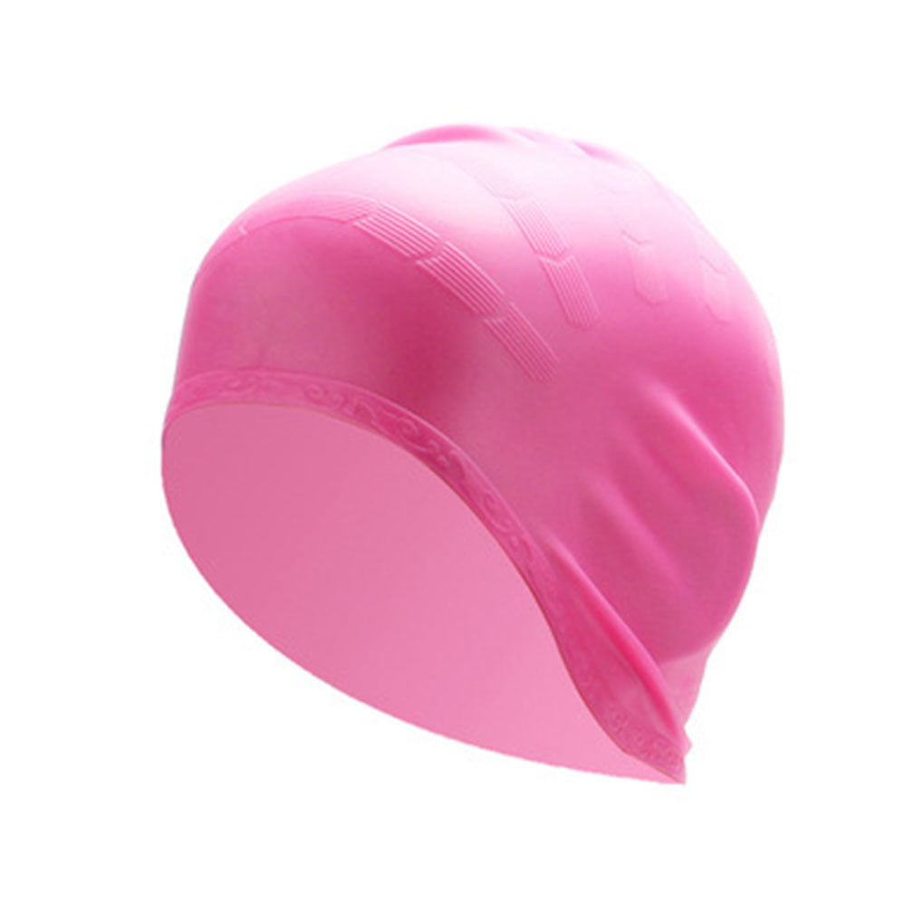 Swimming Swim CAP Unisex Durable Adult Sport Silicone Hat Water Protect Seamless 
