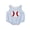 Blue, variant on BemeyourBBs Newborn Baby Boys Girls Summer Clothes Infant Baby Baseball Outfit Bubble Romper Overalls Baseball Embroidery Stripe Sleeveless Bodysuits Jumpsuits Playsuit