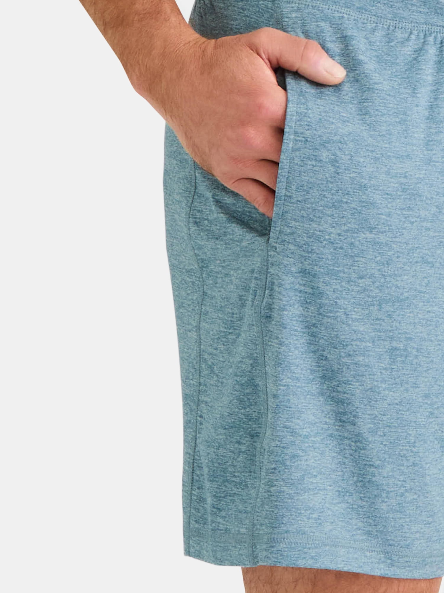 Athletic Works Men's and Big Men's Soft ButterCore Shorts, 6" & 8" Inseams, Sizes XS-5XL