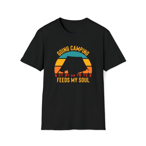 Camping T-Shirt, OutdoorsTee Shirt, Camping Gift, Nature Lover T-Shirt