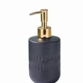 thumbnail image 2 of Elegante botella desinfectante de manos gris - Botella de champú tipo empuje for artículos esenciales de baño, 2 of 2