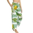 thumbnail image 2 of Fotbe Lemon Women's Pajama Pants,Sleepwear Pants,Pj Bottoms Drawstring And Pockets-Large, 2 of 9