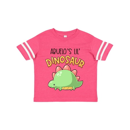 

Inktastic Abuelo s Lil Dinosaur with Cute Stegosaurus Gift Toddler Boy or Toddler Girl T-Shirt
