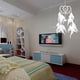 thumbnail image 3 of de De Con De Campana De Plumas Habitación Para Niños de, 3 of 7