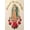CF3728_With words, variant on CF3728 Virgin Mary (Quadalupe) Christening Baptism Embroidered Iron On Patch (7"x3.75", Without Words)