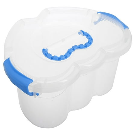 OUNONA  Toy Storage Box Small Bins Kids Toys with Lids for Boys Child