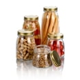 thumbnail image 2 of Contenedor De Vidrio Con Tapa Dorada De 1000 Ml. Borgonovo Flexy, 2 of 2