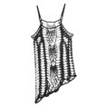 thumbnail image 1 of Bikini de encaje de crochet para mujer Yuyangstore Negro XL, 1 of 8