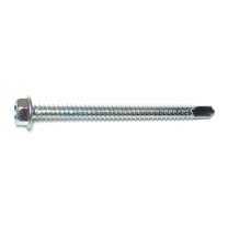 #14-14 x 3" Zinc Plated Steel Hex Washer Head Self-Drilling Screws SDSHWS-257