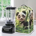 thumbnail image 5 of HELLHERO Mixer Cover Elastic with Stylish 15.94"H x 9.45"L x 7.28"W Univesal, Panda Bamboo Pattern, 5 of 6