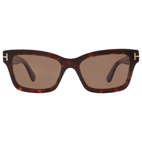 Tom Ford FT1085 52H Plastic Dark Havana Brown Polarized 54 mm Women's Sunglasses