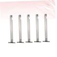thumbnail image 4 of BESTYASH Lot de 5 Ressort en Fer Argenté pour Support de Couvercle de Porte d'Armoire Usage Intensif 8.3*1.6 Po, 4 of 8