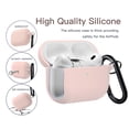 thumbnail image 3 of Funda Protectora Portátil para AirPods Pro 3 Silicone Rosa Brujula, 3 of 6