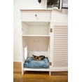 thumbnail image 5 of Penn-Plax Cat Walk Furniture: Contemporary Home Cat Litter Enclosure - White, 5 of 8