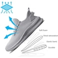 thumbnail image 3 of CHICVOMEY Running Shoes for Men&Women Ultra Lightweight Breathable Mesh Walking Shoes Non-Slip Fashion Sneakers for Workout Casual Tennis Travel, 3 of 8