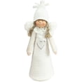 thumbnail image 2 of Northlight Snowy Woodlands Girl Angel Christmas Figurine - 14.5" - White, 2 of 2