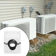 thumbnail image 4 of Kit De Cubierta Para Línea De Penetración De Pared HVAC, Cubierta De Pared De Plástico Dividida Para Línea De CA Con Junta Suave, Funda De Pared Dividida Para Línea De CA,, 4 of 7
