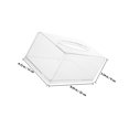 thumbnail image 2 of WRITWAA Tissue Storage Box Acrílico Claro Ideal Para Oficina, Y Moderno, 2 of 8