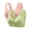 Gray, variant on WREESH 2 Pack Push-Up Bra Adaptive Bra Women No Underwire Bras Printed Gathered Middle Button Breathable Underwear Daily Bra Underwear Beige