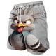 thumbnail image 5 of Pantalones de Natación de Verano de Ocio de la Playa de los Hombres con Cordón, Poliéster Transpirable Ligero para el Uso Informal, 5 of 5