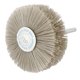 thumbnail image 1 of Cepillo de nylon abrasivo de 6 mm de vástago y 82 mm de diámetro, herramienta de molienda de grano 320, 1 of 3