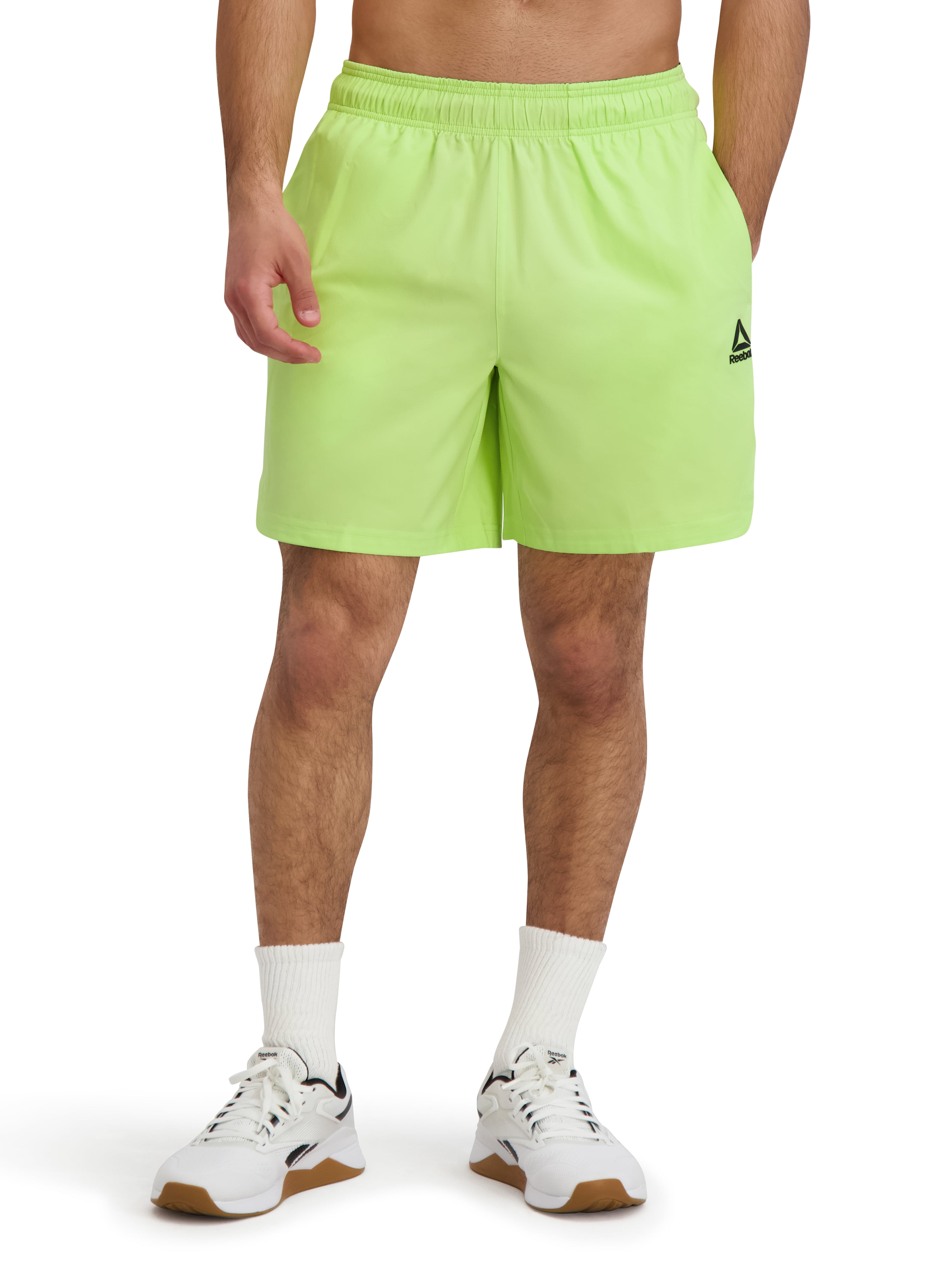 Reebok Men's and Big Men's Woven Shorts, 5" & 7" Inseams, Sizes XS-5XL
