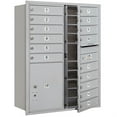 thumbnail image 2 of Salsbury Industries 15 Door Front Load 4C Horizontal Mail Center with 1 Parcel Locker, 2 of 3