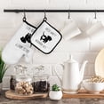 thumbnail image 3 of diraou Funny Dachshund Oven Mitts and Pot Holders Sets, Dachshund Gifts for Women Kitchen Decor Accessories, Dachshund Gifts Heat Resistant Oven Gloves Hot Pads for Kitchen Cooking Baking Grilling, 3 of 6
