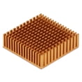 thumbnail image 4 of Disipador de calor para electrónica, 8 aletas de refrigeración, disipador de calor de aluminio, radiador, aletas de refrigeración de aluminio, salida de alta intensidad, 4 of 14