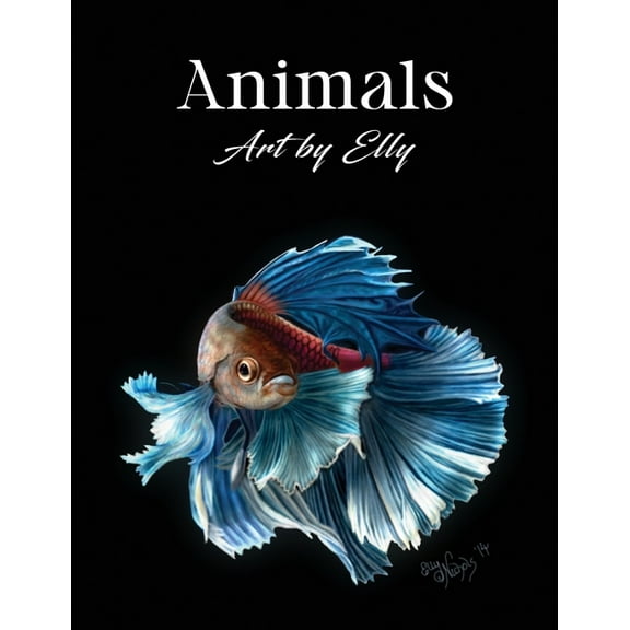 Animals: Art by Elly, (Paperback)