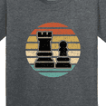 thumbnail image 4 of Inktastic Chess Player Retro Sunset Youth T-Shirt, 4 of 5