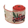 thumbnail image 1 of Chendee 1 Roll 2.59 Inch * 5 Yard Christmas Decoration Products Car Printing Ribbon, 1 of 9