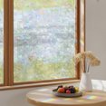 Window Graffiti Tint Graffiti Abstract Stripe Rainbow Window Privacy Film, Grey Lemon Yellow ...