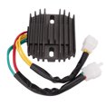 thumbnail image 3 of 12V Voltage Regulator, Direct Replacement Heat Dissipation Regulator Rectifier Aluminum Alloy Long Durability T1304040  for Motorcycle , 3 of 7