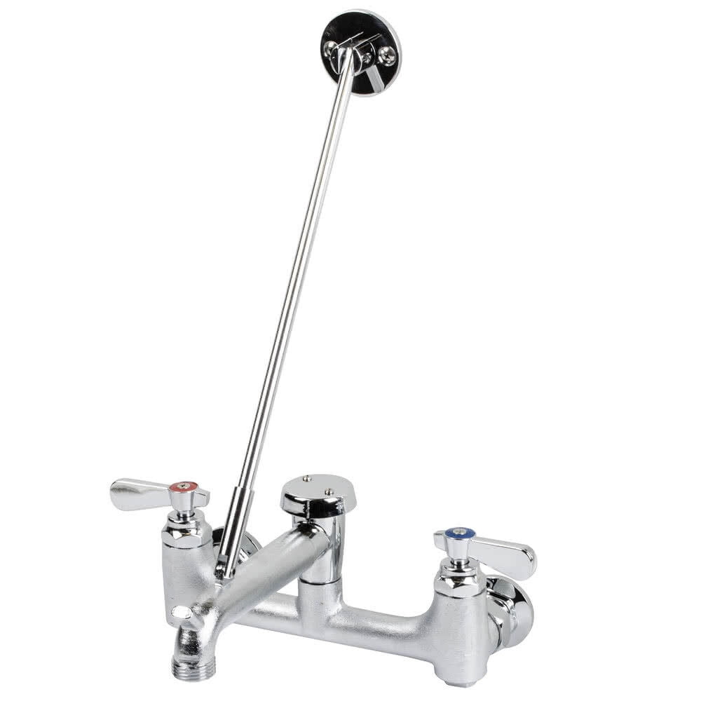 Regency Wall Mount Mop Sink Faucet Vacuum Breaker Commercial Floor