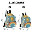 thumbnail image 2 of FORMRS Mini Backpack Purse for Women Travel Daypack Casual Shoulder Bag, Rainbow with Stars, 2 of 7