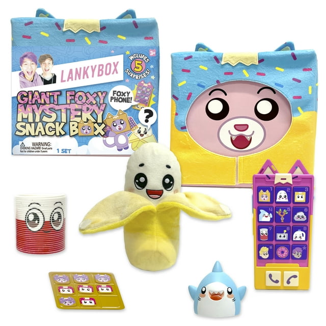 LankyBox Giant Foxy Surprise Snack Box