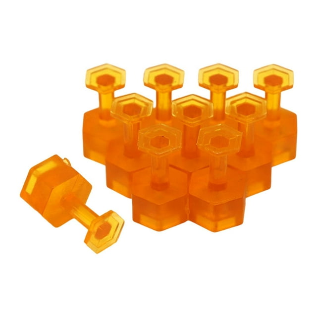 koolsoo 10Pcs Car Dents Glue Pulling Tabs Hail Damage Remover Equipment Remover Tabs Medium