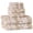 Almond Biscuit/Vanilla Dream, variant on Better Homes & Gardens Signature Soft Floral Bath Sheet,Blue Admiral/Blue Silver
